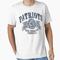 Patriots Vintage Football Essential T-shirt