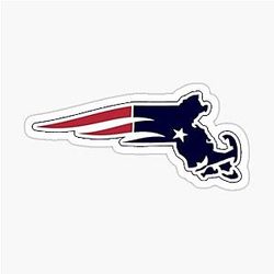 New England Patriots sticker