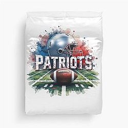 New England Patriots Duvet Cover
