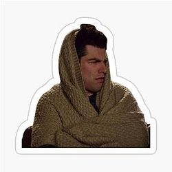 Schmidt funny New Girl stickers