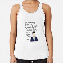 Schmidt from New Girl Racerback Tank Top