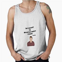 Nick from New Girl quote, I regret it on a Tank Top