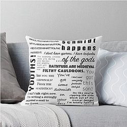 New Girl Schmidt Throw Pillow