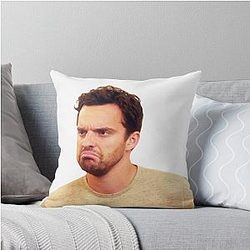 Nick Miller New Girl Throw Pillow