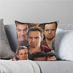 New Girl Nick Miller Throw Pillow