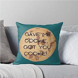 New Girl Throw Pillow
