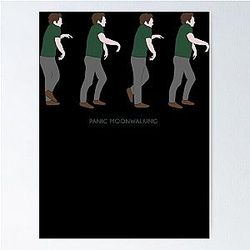 New Girl - Panic Moonwalking Poster for Men and Women