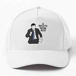 A White Man No! Schmidt New Girl Quote Baseball Cap