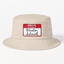 Winston Schmidt Name Reveal Funny New Girl Shirt Bucket Hat