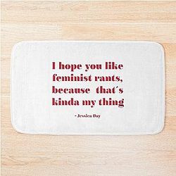 New Girl Feminist Bath Mat