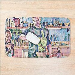 New Girl Nick Miller Any Idiot Can Take Care Of A Cactus Bath Mat