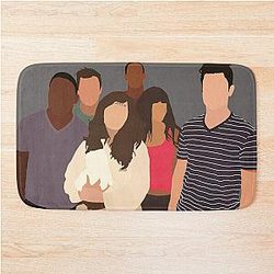 New Girl Bath Mat