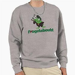 New Girl Frogetaboutit Pullover Sweatshirt
