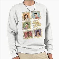 Girl Vintage Pullover Sweatshirt