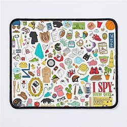 New Girl Mouse Pad