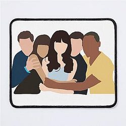 New Girl Mouse Pad