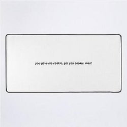 Gave me a cookie, got you a cookie! Nick Miller, New Girl Desk Mat