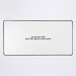 You Get One Wife - Nick Miller, New Girl Desk Mat