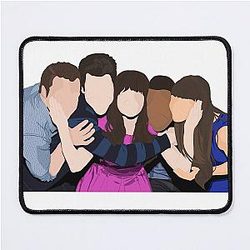 New Girl Photo Mouse Pad