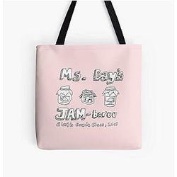 Ms Day's New Girl All Over Print Tote Bag