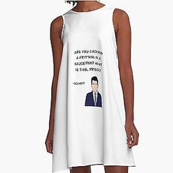 Schmidt from New Girl quote A-Line Dress