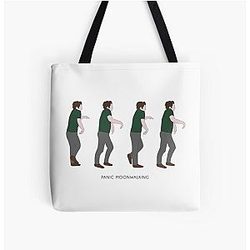 New Girl Panic Moonwalking Tote Bag