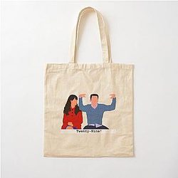 New Girl Scene Cotton Tote Bag