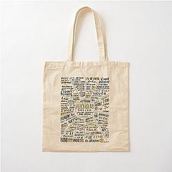 New Girl Nick Miller Quotes Cotton Tote Bag