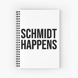 Schmidt Happens New Girl Notebook