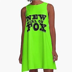 New Girl On Fox Green Dress