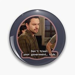 Nick Miller New Girl Pin