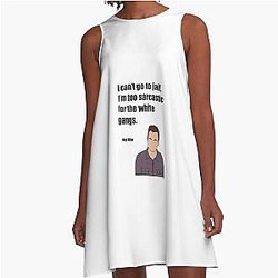 Nick from New Girl quote, A-Line Dress can't go to jail