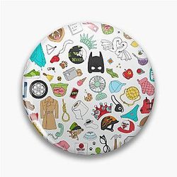 New Girl Spy Pin
