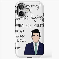 Schmidt from New Girl quote, Economy iPhone Tough Case