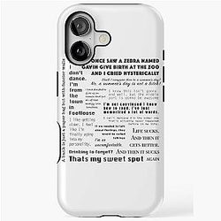 New Girl Nick Miller Quotes iPhone Case
