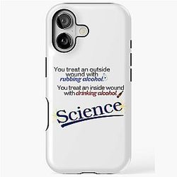 New Girl - Nick Miller Wound Alcohol Quote iPhone Case