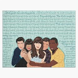 New Girl Cast and Jigsaw Puzzle