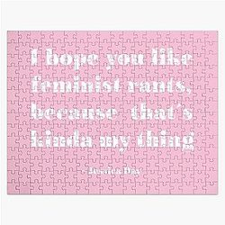 New girl feminist rants Jigsaw Puzzle