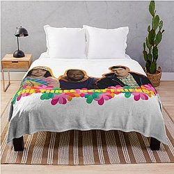 Three New Girl Blanket