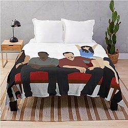 New Girl Throw Blanket
