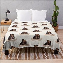 New Classic Girl Cece and Winston mess around Throw Blanket
