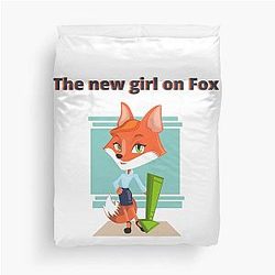 New girl on Fox duvet cover