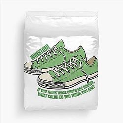 Winston's Colorblindness Duvet Cover