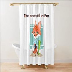 New Girl on Fox Shower Curtain
