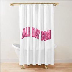 ALL DAY Shower Curtain