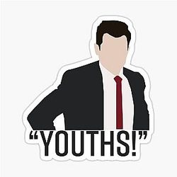 Youth New Girl Sticker