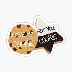 Gave Me Cookie Got Nick Miller New Girl Sticker