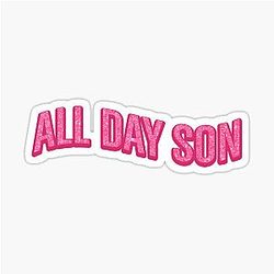 ALL DAY Sticker