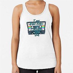 I am New Old Racerback Tank Top