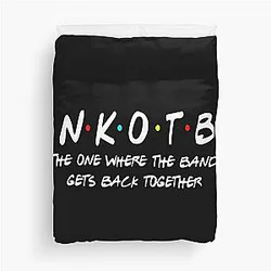 New Kids on the Block The One Where the Band Gets Back Together Duvet Cover